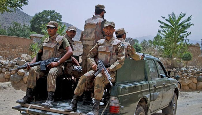 بلوچستان میں سکیورٹی فورسز کا آپریشن،2دہشت گردمارے گئے