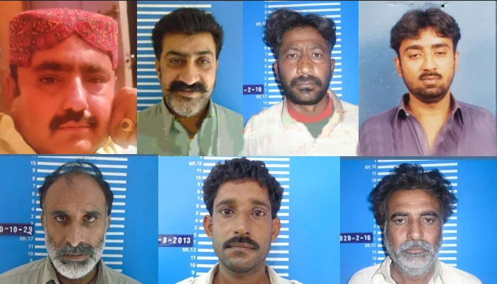 سندھ: 7خطرناک ملزمان کے سر کی قیمت 5 کروڑ 10 لاکھ مقرر