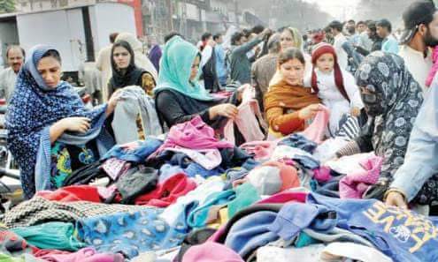 حکومت  نے لنڈے کے کپڑوں پر بھی 300 فیصد ٹیکس لگا دیا
