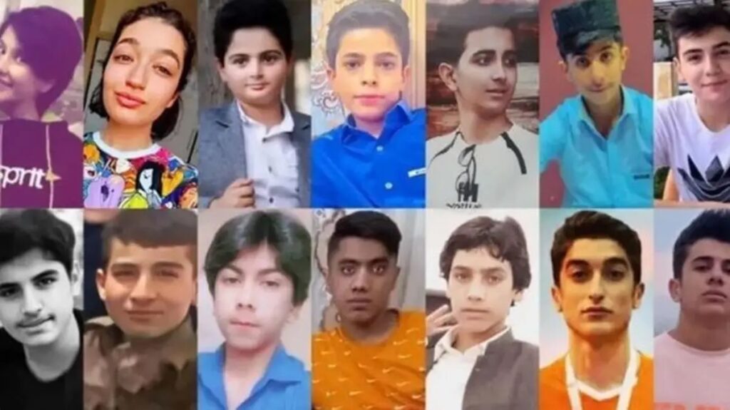 ایران میں احتجاج کے دوران بچوں کا قتل عام، ہلاکتوں کی تعداد 44 ہو گئی