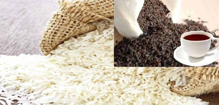 ایران کی ہندوستان سے چائے ، باسمتی چاول کی درآمد بند