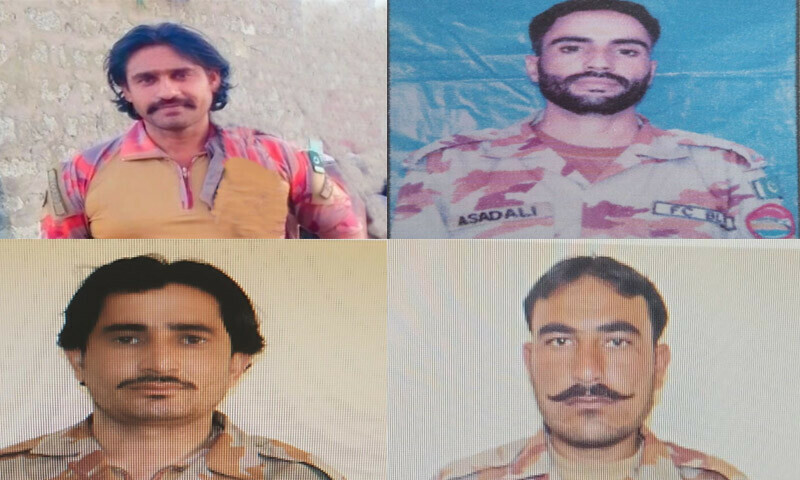 ایرانی سرحد سے دہشت گردوں کی فائرنگ، 4 فوجی جوان شہید