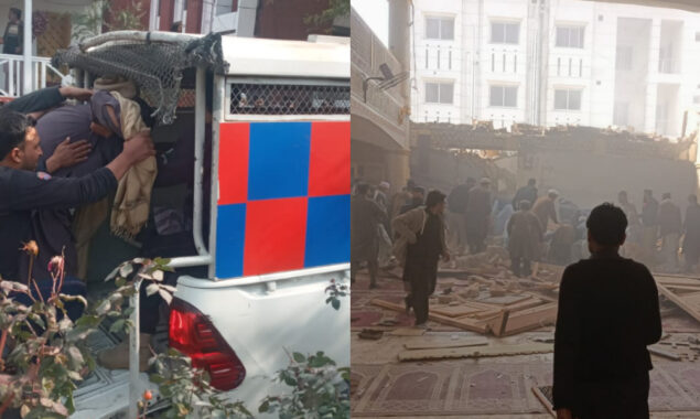 پشاور پولیس لائن کی مسجد میں خودکش دھماکا، 2 افراد شہید، 70 سے زائد زخمی