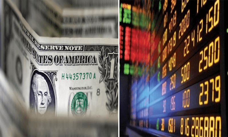 ڈالر کی بڑھتی قیمت کو بریک لگ گیا، اسٹاک مارکیٹ میں تیزی کی لہر