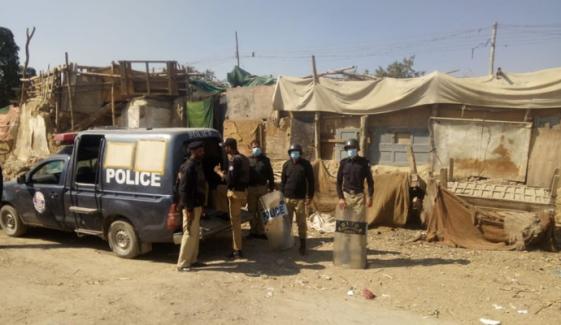 کے پی او حملہ، کراچی کی افغان بستی سے 3 مشکوک افراد گرفتار