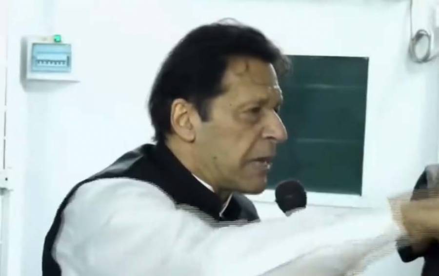 جنون رکاؤٹوں سے نہیں رُکتا، عمران خان کا مینار پاکستان جلسے سے پیغام