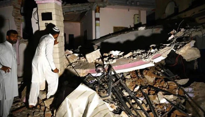زلزلے میں  گزشتہ روز کے نقصانات، رپورٹ جاری