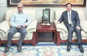 حافظ نعیم الرحمن کی چینی قونصل جنرل سے ملاقات کراچی کی تعمیر و ترقی و دیگر امور پر تبادلہ خیال