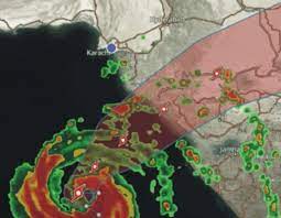 سمندری طوفان کا کراچی سے رخ تبدیل، آج کیٹی بندر سے ٹکرائے گا