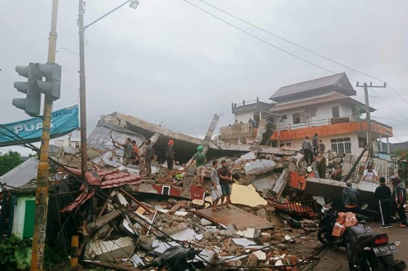 انڈونیشیا کے جزیرے بالی میں زلزلے کے جھٹکے