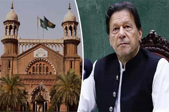 لاہور ہائیکورٹ  نے الیکشن کمیشن کو عمران خان کے خلاف حتمی فیصلہ کرنے سے روک دیا
