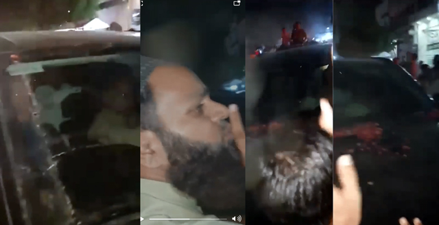 لاہور میں عوام نے شہباز شریف کی گاڑی کو روک لیا، گالیاں دیں