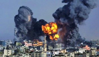 غزہ پر اسرائیلی بمباری، شہید فلسطینیوں کی تعداد 900، حماس کے حملوں میں اسرائیلی ہلاکتیں 1200سے تجاوز