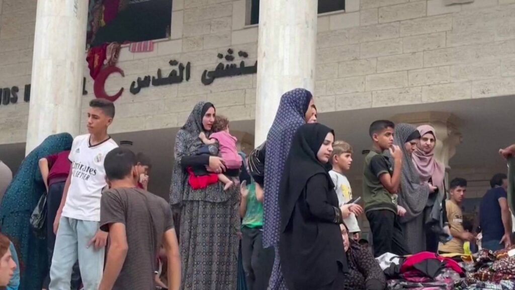 غزہ کے تمام ہسپتال خالی کرنے کی وارننگ، بمباری سے مزید سینکڑوں شہید