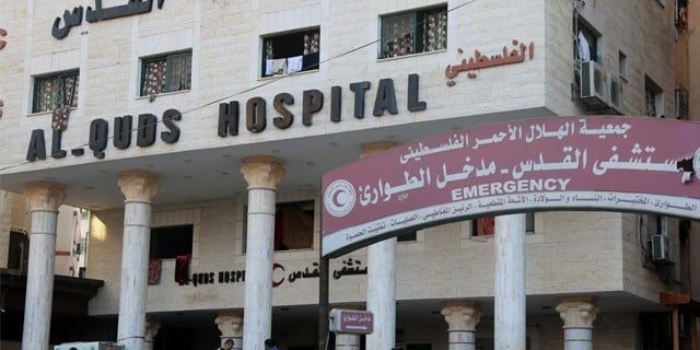 اسرائیلی بمباری غزہ کے دوسرے بڑے اسپتال میں بھی کام بند