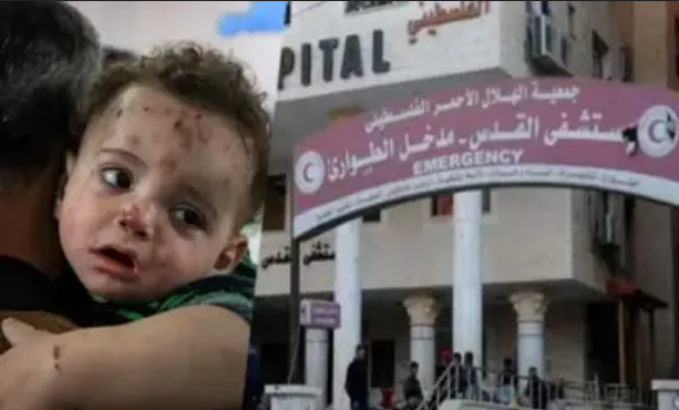 اسپتال بھی محاصرے میں،غزہ میں لاشوں کے ڈھیر