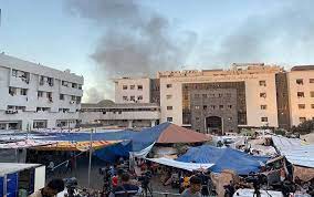 اسرائیل کا الاھلی عرب اسپتال پربدترین حملہ