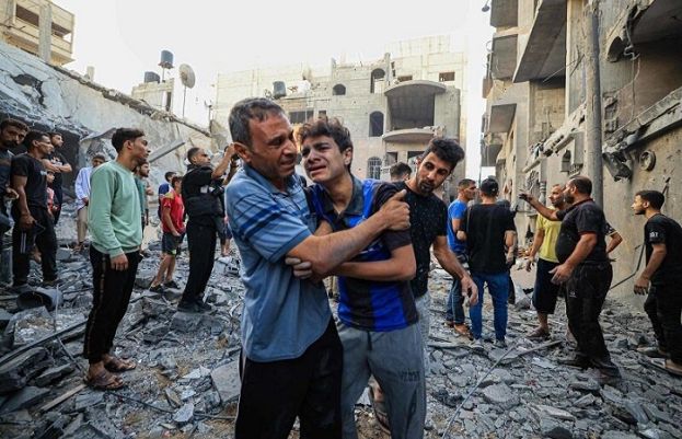 غزہ پر اسرائیل کے حملے، ایک روز میں 100 فلسطینی شہی