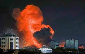 اسرائیل کی غزہ پر وحشیانہ بمباری،24گھنٹے میں 700فلسطینی شہید