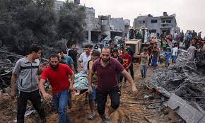 اسرائیل کی امداد تقسیم کرنیوالی ٹیم پربمباری، 50فلسطینی شہید