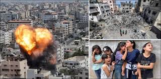 ہٹ دھرمی برقرار ،غزہ پر اسرائیلی بمباری جاری، 37فلسطینی شہید