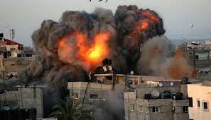 صیہونی طیاروں کی غزہ پر پھربمباری، مزید 48 فلسطینی شہید