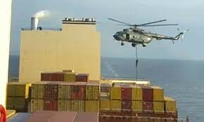 ایران کا آبنائے ہرمز میں اسرائیلی کمپنی کے بحری جہاز پر قبضہ
