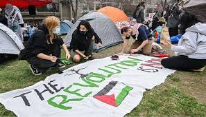 اسرائیلی مظالم کے خلاف امریکا کی 20جامعات میں احتجاج جاری
