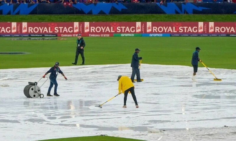 آئرلینڈ،امریکا میچ بارش کی نذر،پاکستان ٹی20ورلڈ کپ سے باہر ہو گیا