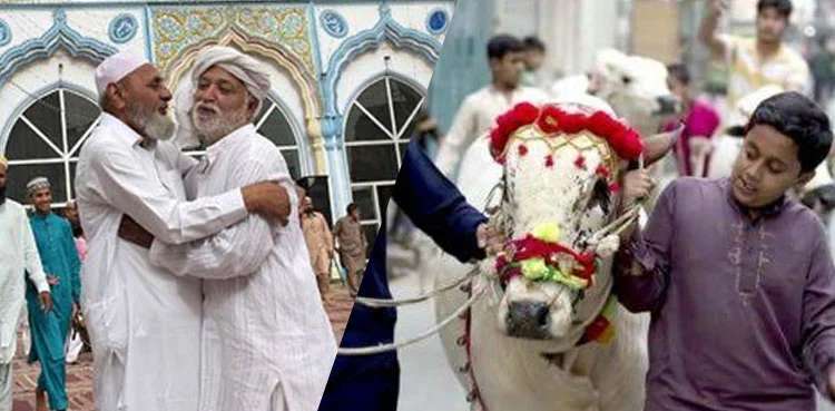 ملک بھر میں آج عیدالاضحی مذہبی جوش و جذبہ سے منائی جارہی ہے