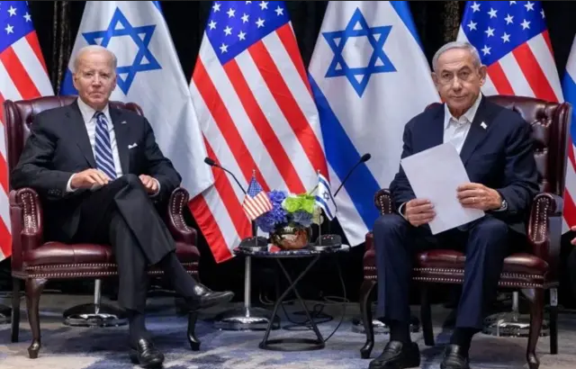 اسرائیل کو ہتھیار فراہم نہ کرنے پر امریکہ پرتنقید ،نیتن یاہو کی ویڈیو وائرل