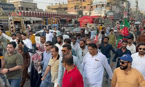 کراچی میں پی ٹی آئی کی امن ریلی پر پولیس کا تشدد، اراکین اسمبلی سمیت متعدد رہنما گرفتار