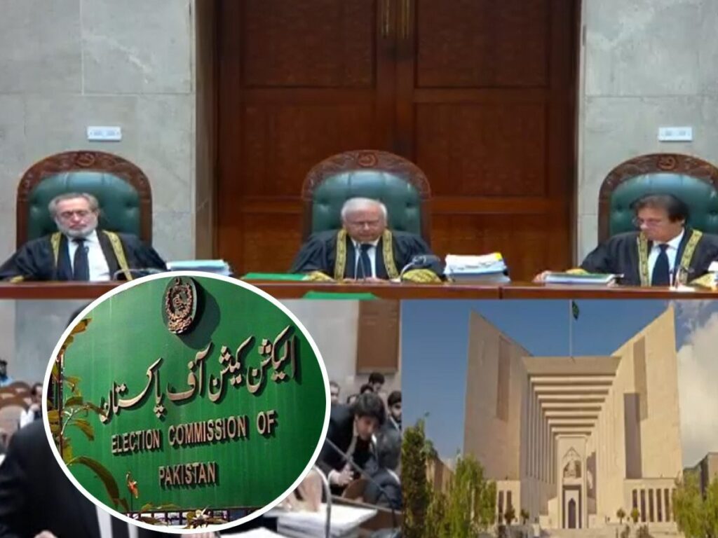 پی ٹی آئی نے کبھی مخصوص نشستوں کی استدعا نہیں کی( الیکشن کمیشن)