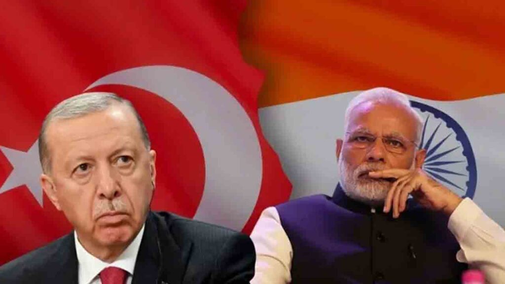 پاکستان کی حمایت، بھارت نے ترکیہ سے تجارتی و تعلیمی روابط معطل کر دیے