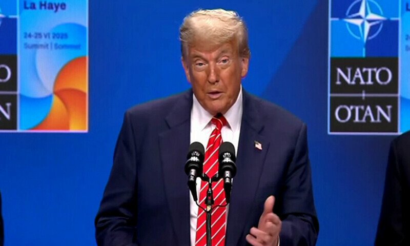 ایران ،اسرائیل جنگ دوبارہ نہیں ہوگی، امریکی صدر ڈونلڈ ٹرمپ