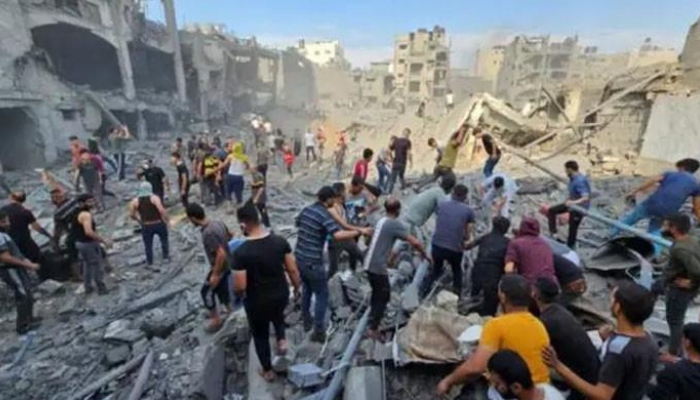 قابض اسرائیلی فوج کے حملوں میں 40 فلسطینی شہید