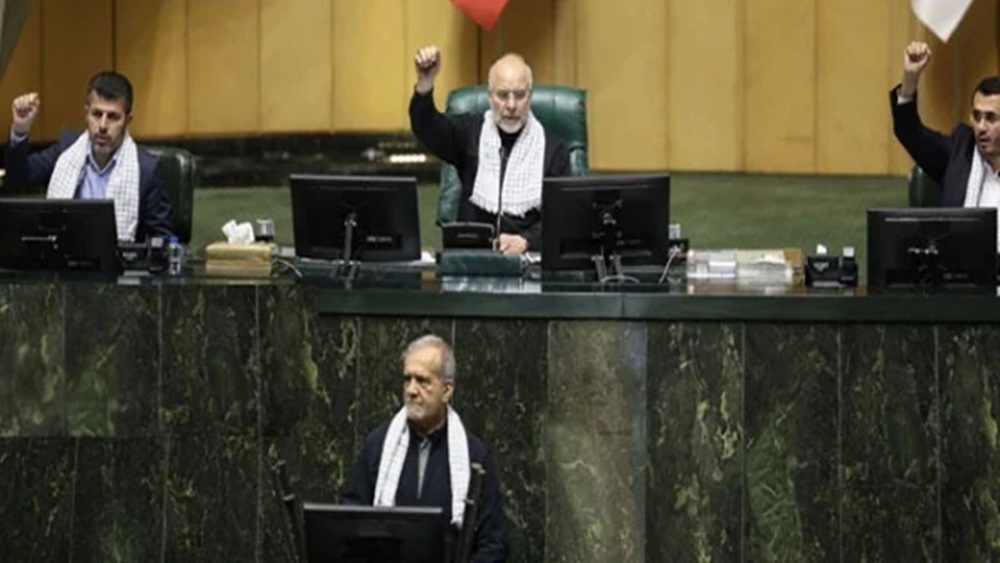 ایرانی پارلیمنٹ پاکستان تشکر تشکرکے نعروں سے گونج اُٹھی