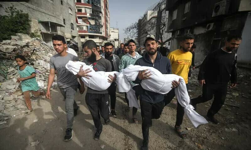 غزہ میں یہودی فوج کی بے قابو درندگی بدستور برقرار،85 بھوکے مسلمان قتل