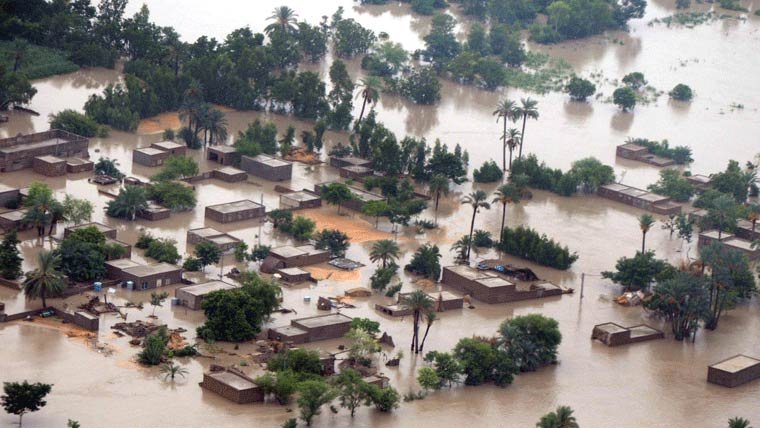 پنجاب میں تباہ کن سیلاب،4 ہزار بستیاں ڈوب گئیں،46اموات‘ 35 لاکھ متاثرین