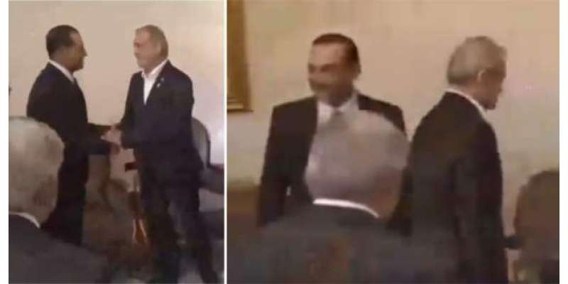 ایرانی صدر فیلڈ مارشل کو پہچانے بغیر آگے بڑھ گئے، نشاندہی پر دلچسپ ردعمل اور معذرت