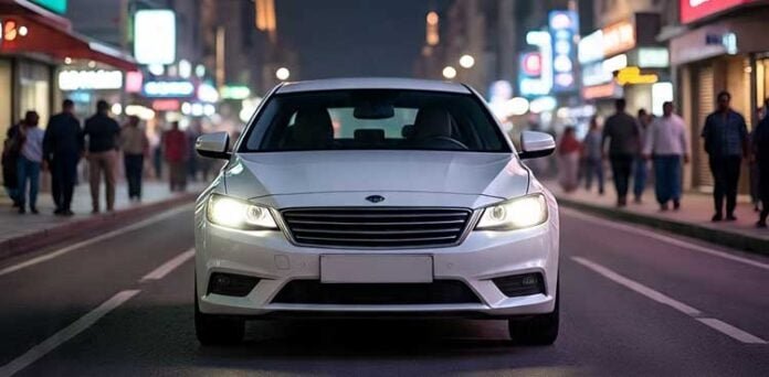 گلستان جوہر میں سفید کار دہشت کی علامت بن گئی،شہریوں میں خوف و ہراس