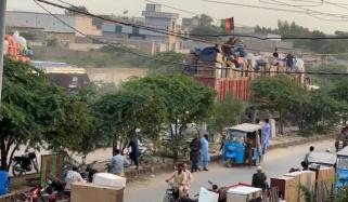 سہراب گوٹھ،افغان بستی میں آپریشن ،غیر قانونی مکانات و دکانیں مسمار