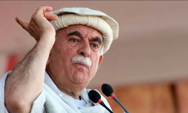 پاکستان کے کچھ علاقوں کی علیحدگی کے اعلان کا خطرہ ہے، سربراہ اپوزیشن اتحاد محمودخان اچکزئی