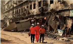 سانحہ گل پلازہ میں سرچنگ آپریشن ،ملبہ اٹھانے کا کام بند