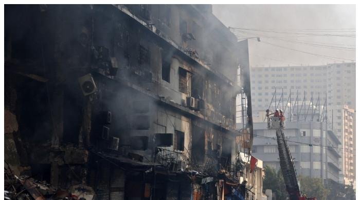 گل پلازہ میں آتشزدگی واقعہ میں تخریب کاری کا شبہ