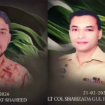 بنوںمیں سیکیورٹی فورسز کے قافلے پر حملہ، لیفٹیننٹ کرنل سمیت 2 جوان شہید ، 5 دہشت گرد ہلاک