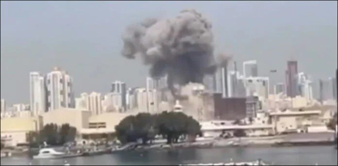 ایران کے اسرائیل اور خلیجی ممالک میں امریکی اڈوں پر جوابی حملے