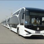 کراچی میں ای وی بس کا نیا روٹ شروع کرنے کا اعلان