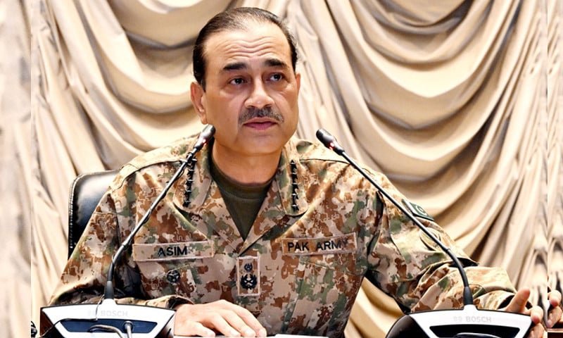 پاکستان میں تشدد برداشت نہیں کیا جائیگا، فیلڈ مارشل