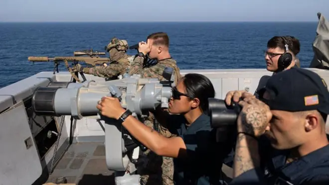 ایران کی مزید ناکہ بندی،نیا بحری بیڑا پہنچنے والا ہے،امریکاکا اعلان